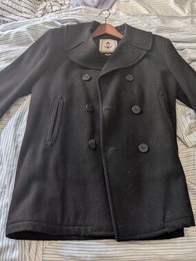Sterlingwear Anchor Collection Peacoat Men's 40L